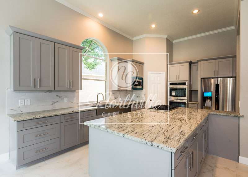 Grey shaker kitchen